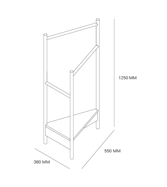 EK04 Tripod E15 Towel Rack