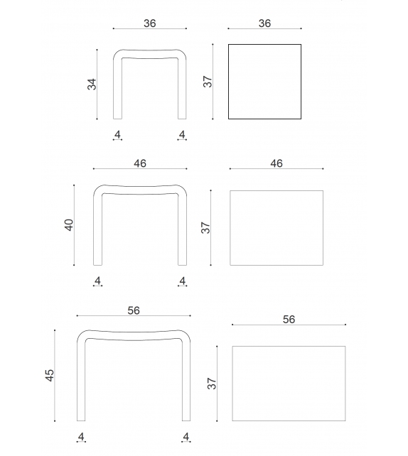 Stars Kreoo Sgabello