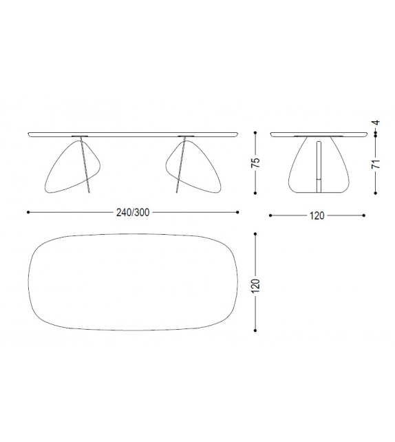 Cross Riva 1920 Tisch