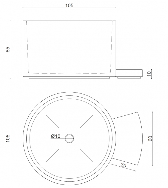 Silver Circle Kreoo Bañera