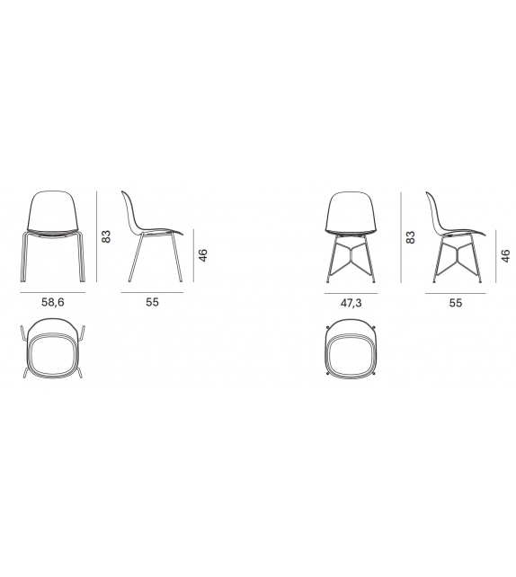 Press MDF Italia Chaise