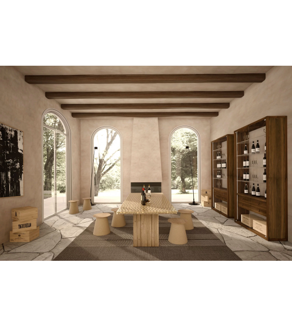 Torrewood for Suber Riva 1920 Sgabello