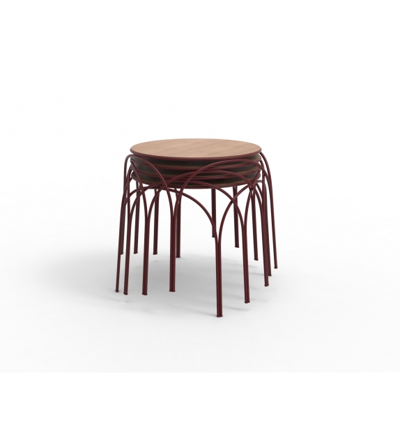 Ample Gebrüder Thonet Vienna Tavolo Bistrot