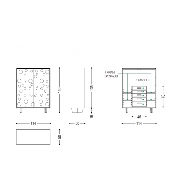 Move High Sideboard Riva 1920