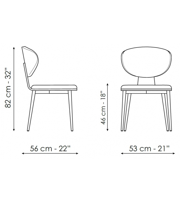 Olos Met Bonaldo Chaise