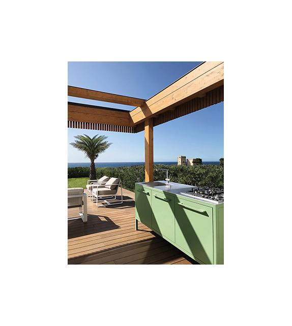 Frame Outdoor Fantin Bancone / Cucina per Esterno