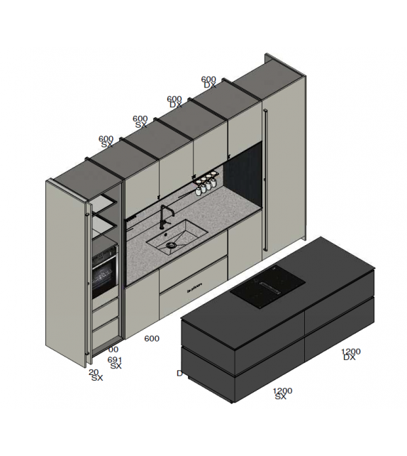 Ready for shipping - Sign Ernestomeda Kitchen