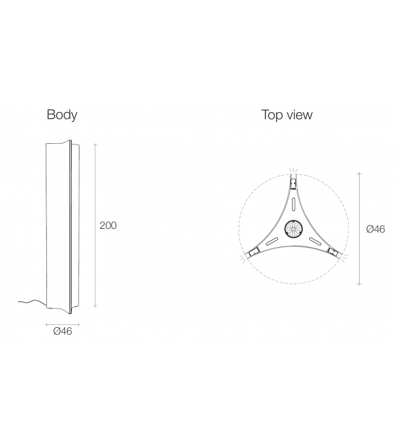 Stanley Terzani Floor Lamp