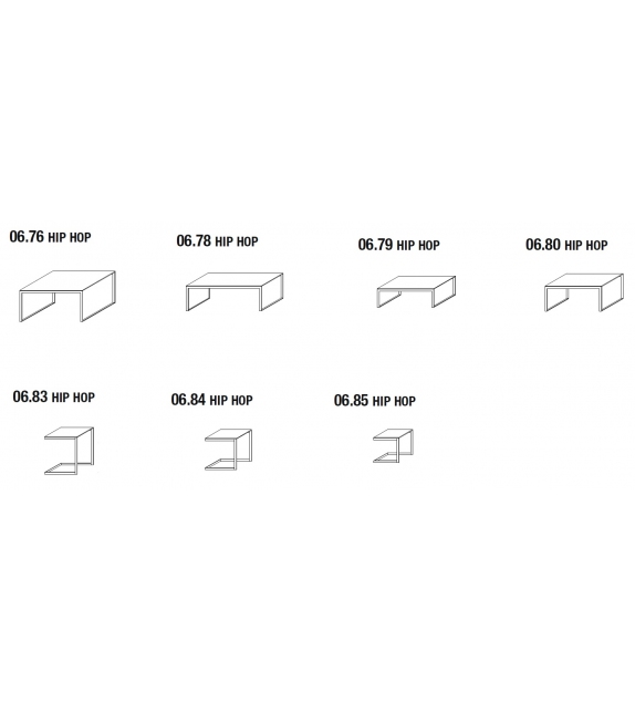 Hip Hop Bontempi Table Basse