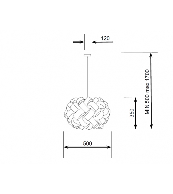 Ring Sphere Pallucco Suspension