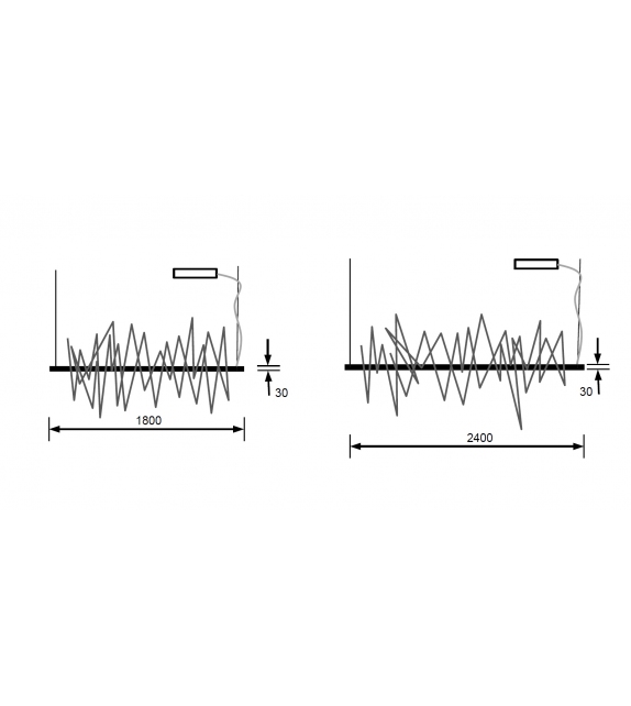Graffiti Pallucco Hängeleuchte