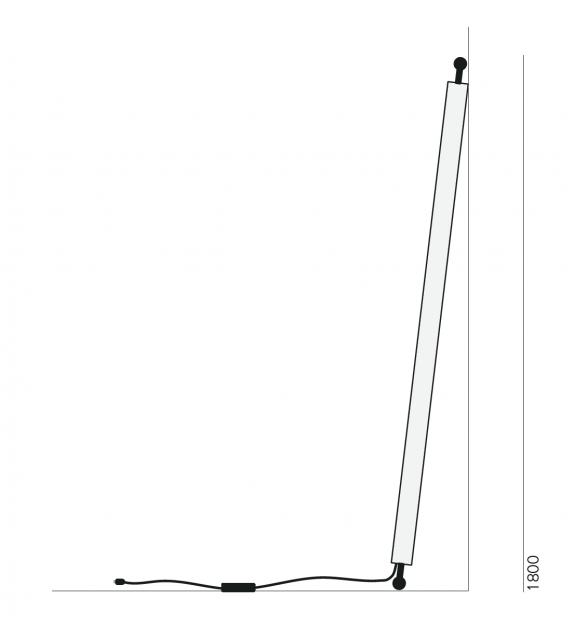 Tube 2.0 Pallucco Floor Lamp