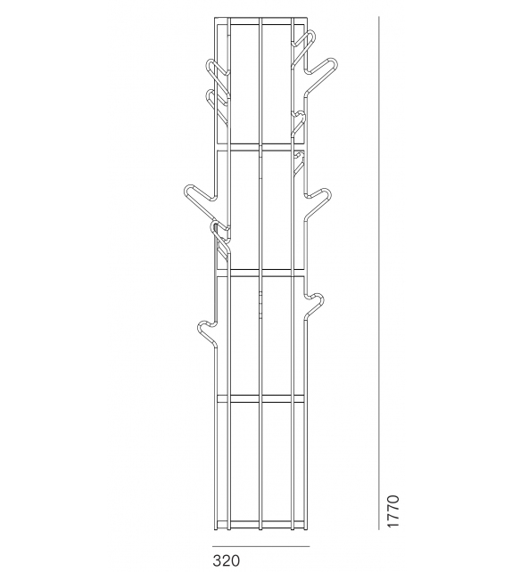 Albero Pallucco Appendiabiti