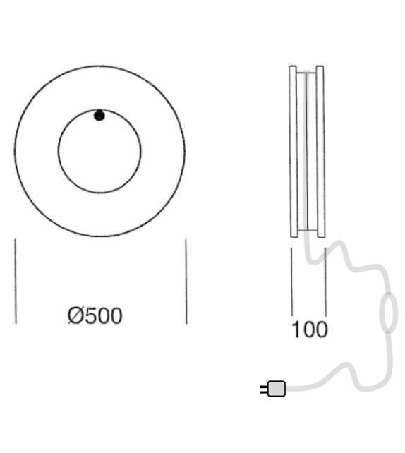 Graffiti Pallucco Lámpara de Pared