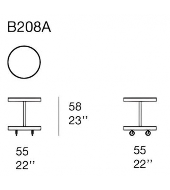 Giorgio Paola Lenti Couchtisch / Trolley