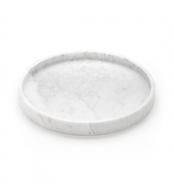 Ti Prendo Io - Runder Behälter aus Carrara-Marmor MarmoLove