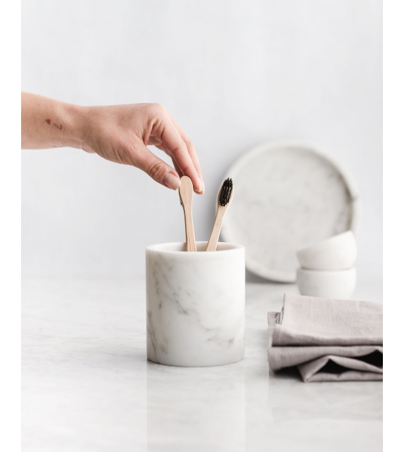 Sempre Dopo i Pasti - Conteneur Cylindrique Haut MarmoLove
