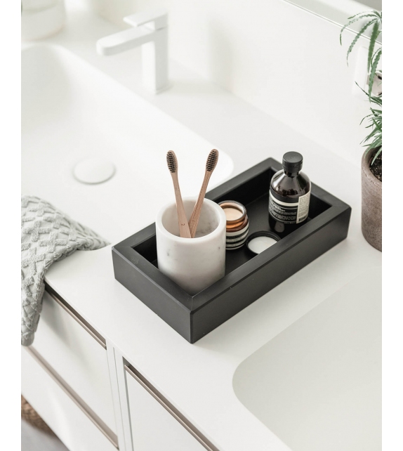 Sempre Dopo i Pasti - Contenedor Cilíndrico Alto MarmoLove