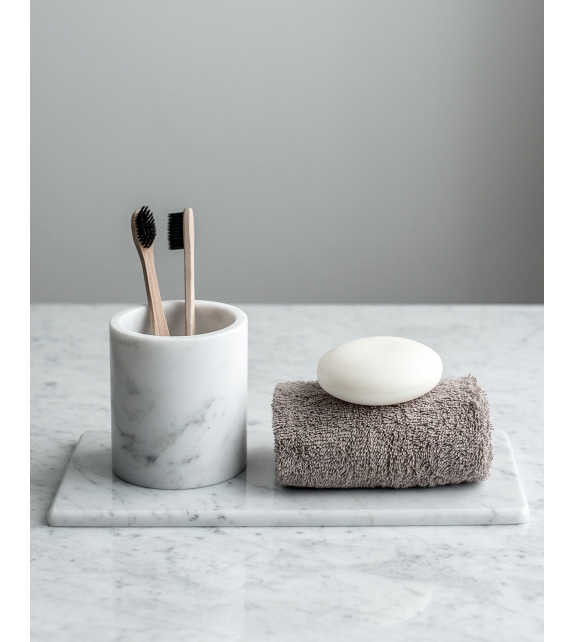 Sempre Dopo i Pasti - Contenedor Cilíndrico Alto MarmoLove