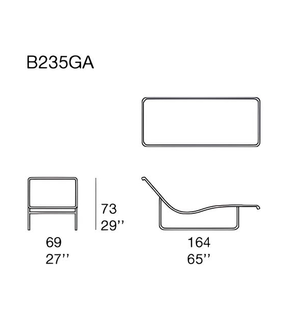 Baleari Paola Lenti Chaise Longue