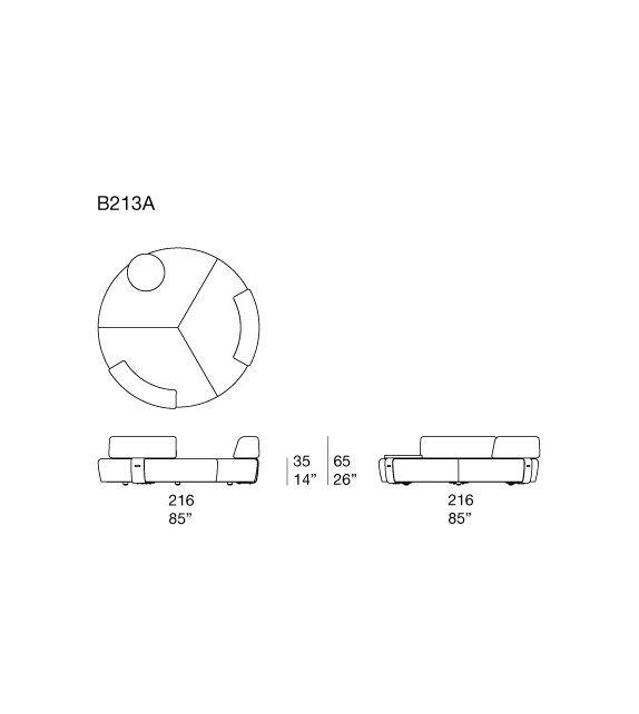 Elianto Sofa Paola Lenti