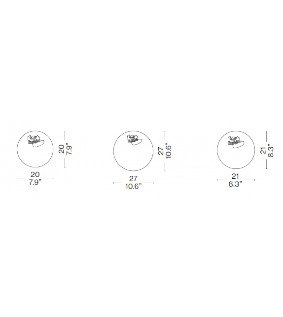 LC Porcellane C.Service Prunier Cassina Dish Set