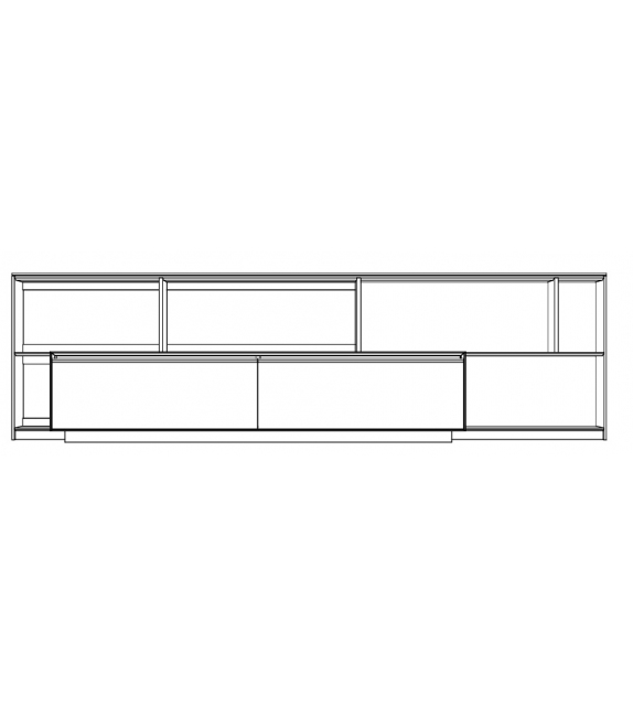 Versandfertig -  Flat.C B&B Italia Bücherregal