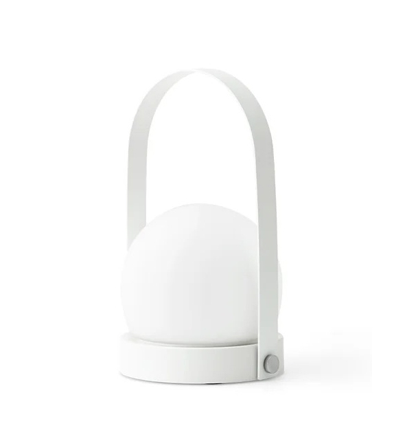 Carrie Leather Menu Lampe Portative