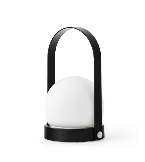 Carrie Leather Menu Lampe Portative