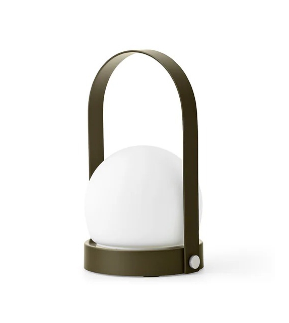 Carrie Leather Menu Lampada Portatile