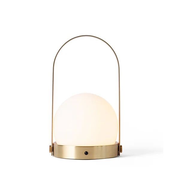 Carrie Leather Menu Lampada Portatile