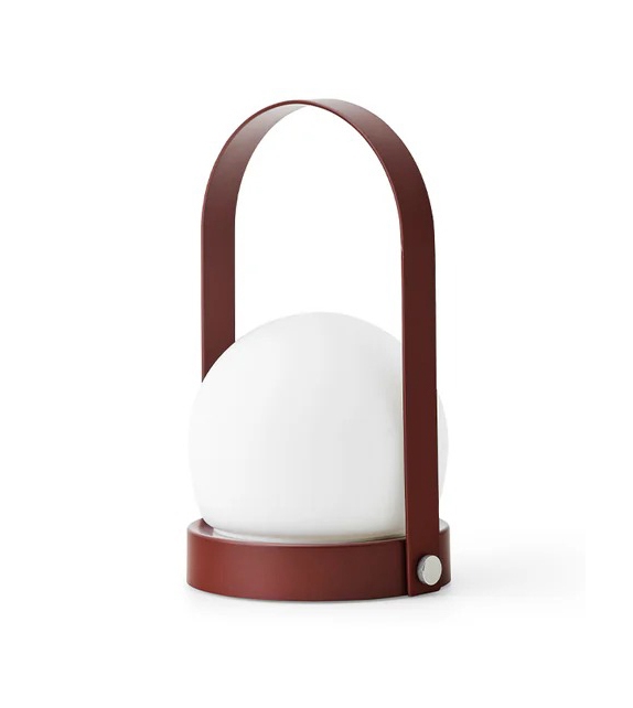 Carrie Leather Menu Lámpara Portátil