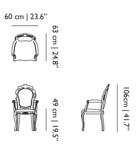 Smoke Dining poltroncina