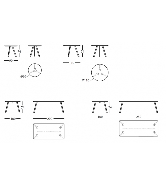 Tortuga Sancal Table