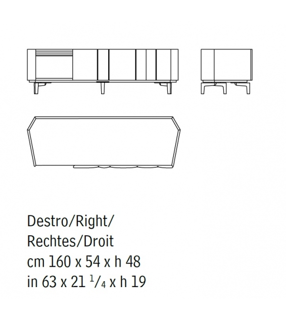Versandfertig - Delphi Sideboard Giorgetti