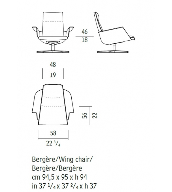 Versandfertig -  Clori Giorgetti Sessel