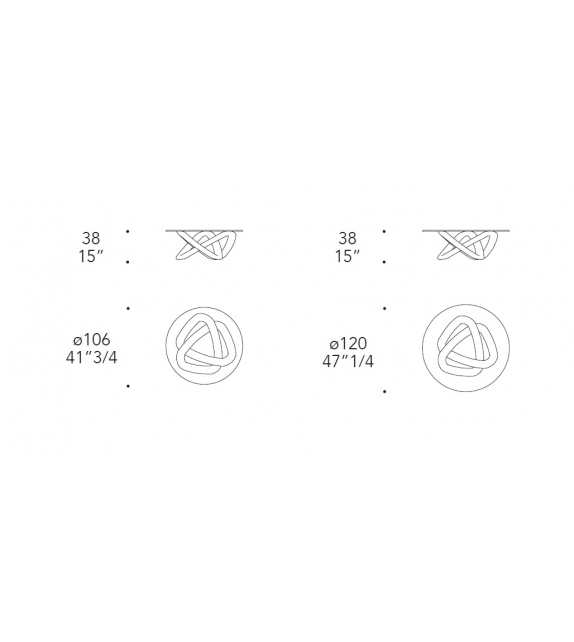 Andromeda 40 Reflex Angelo Table D'Appoint