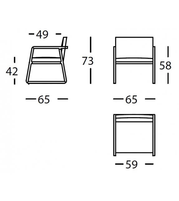 Midori Sancal Small Armchair