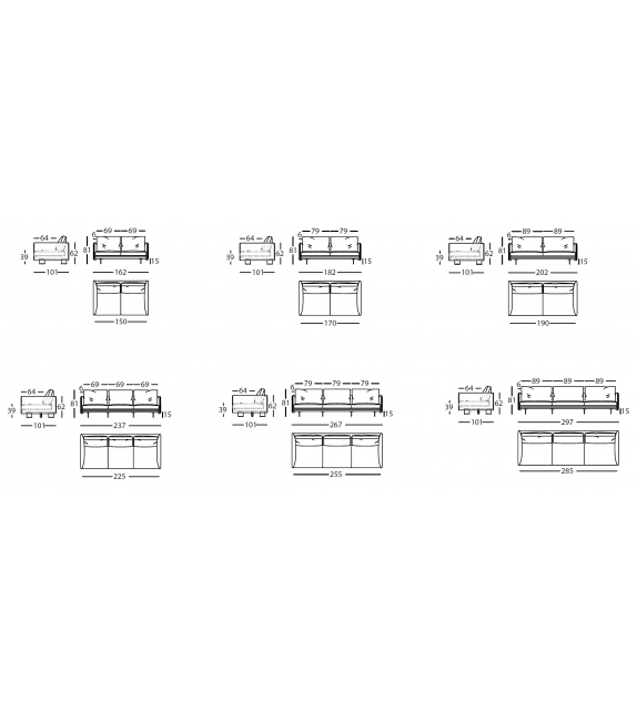 Deep Sancal Sofá Modular