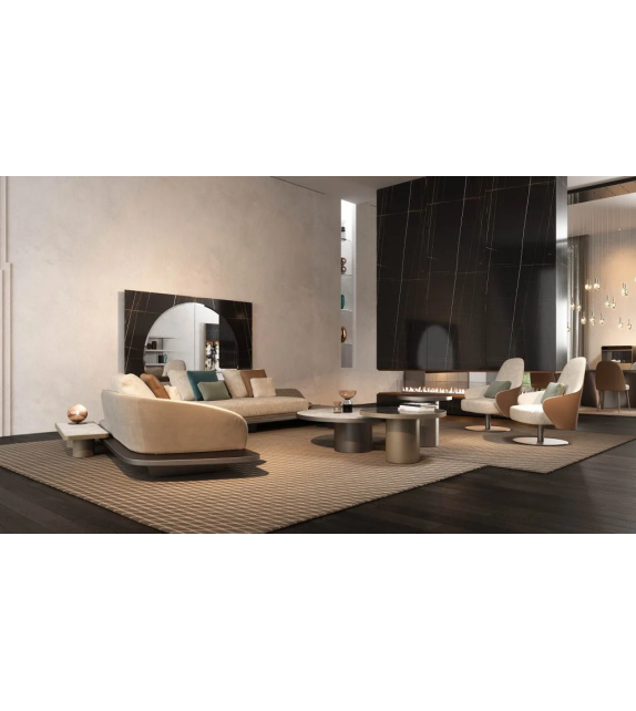 Segno Sofa Chaise Longue Reflex Angelo Divano