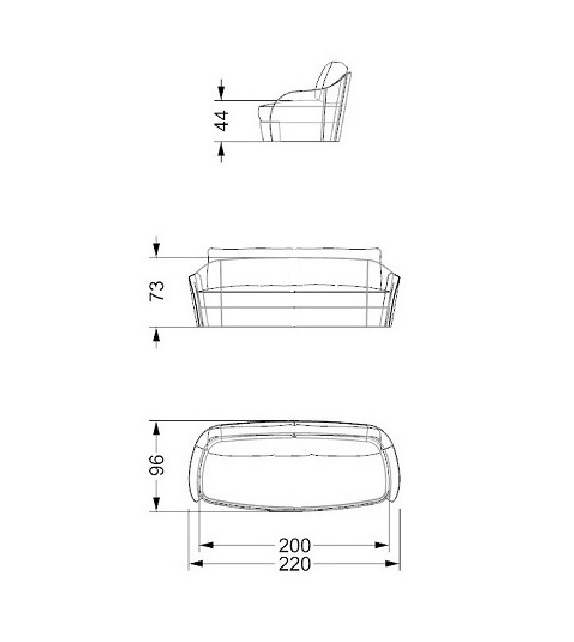Sofa Swan Reflex Angelo