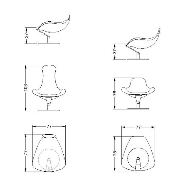 Zenith Sessel Reflex Angelo