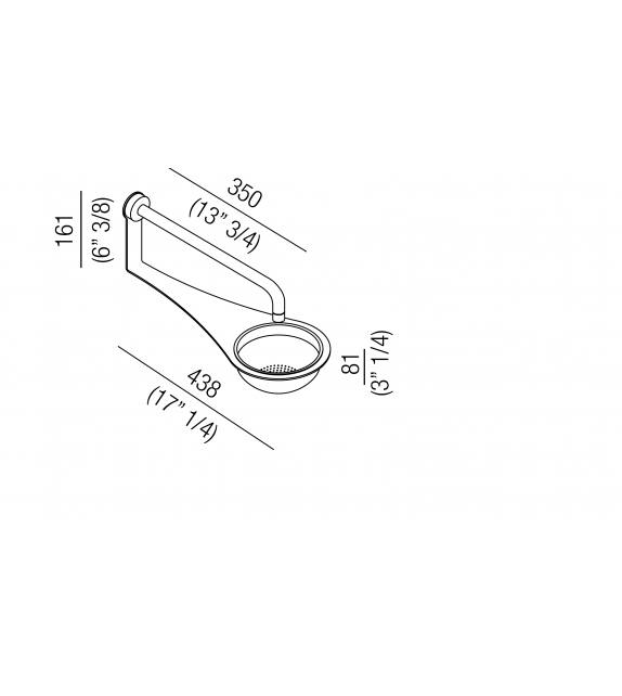 Al Dente Agape Shower Head