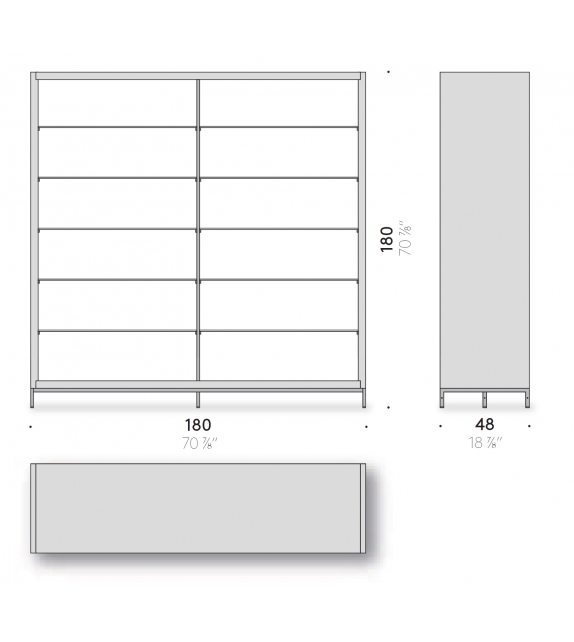 Combi Open Unit DePadova Open Container