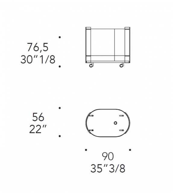 9000 Carrello Bar Reflex Angelo