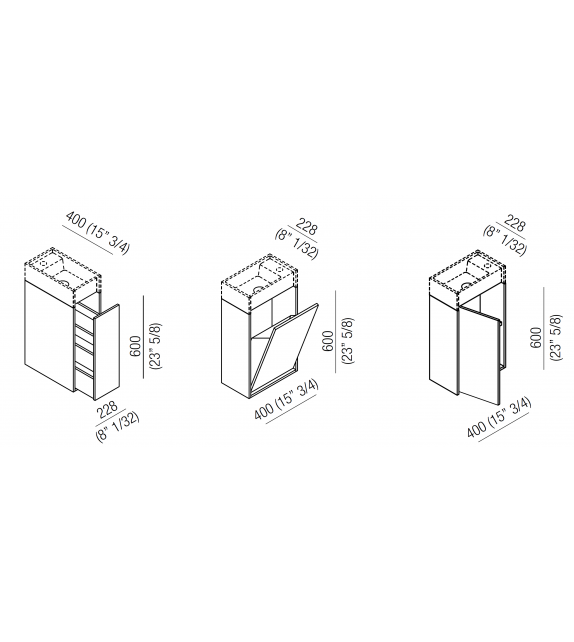 Ventiquaranta Agape Lavabo Mural