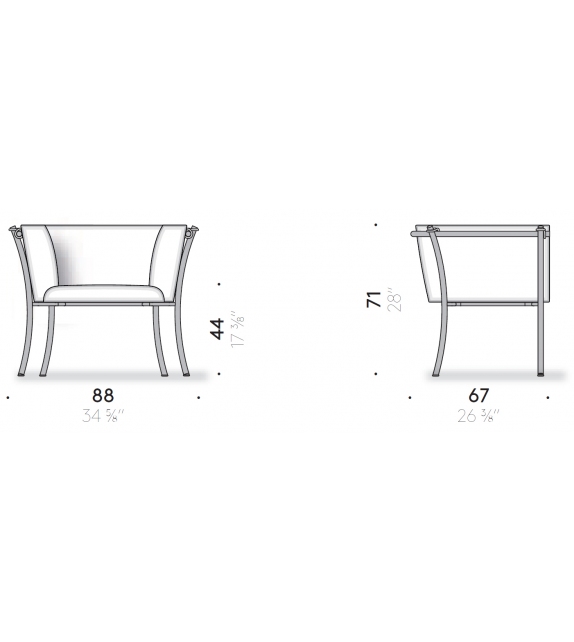 Smeralda DePadova Fauteuil