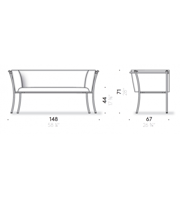 DePadova Smeralda Sessel