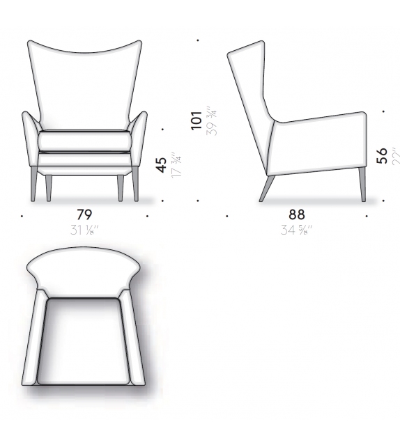 Wingback DePadova Butaca