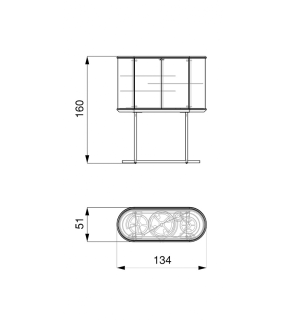 Big Ben Meuble Bar Reflex Angelo